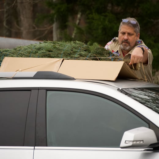 Christmas Tree Santas